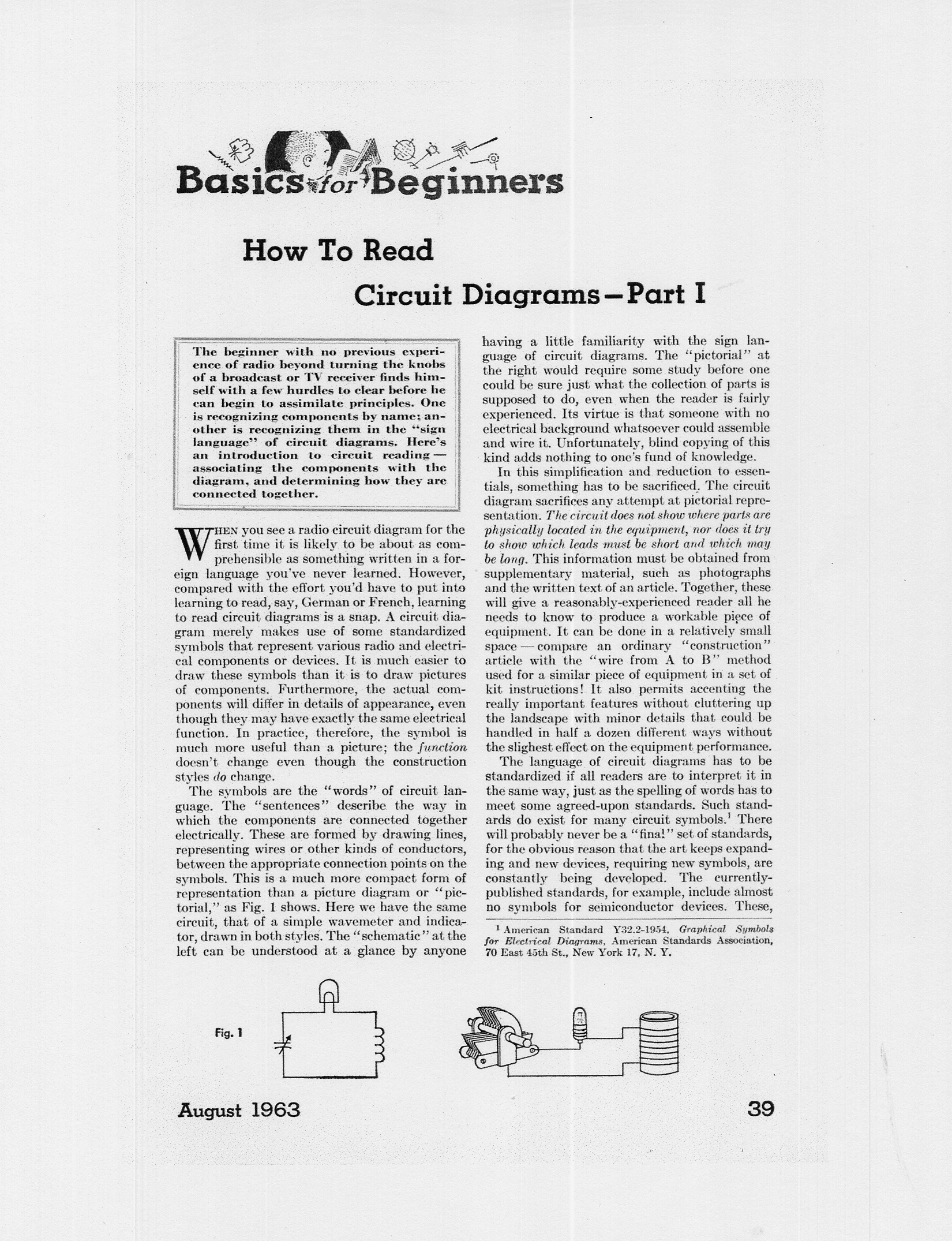 How To Read Circuit Diagrams Part I - 6308039